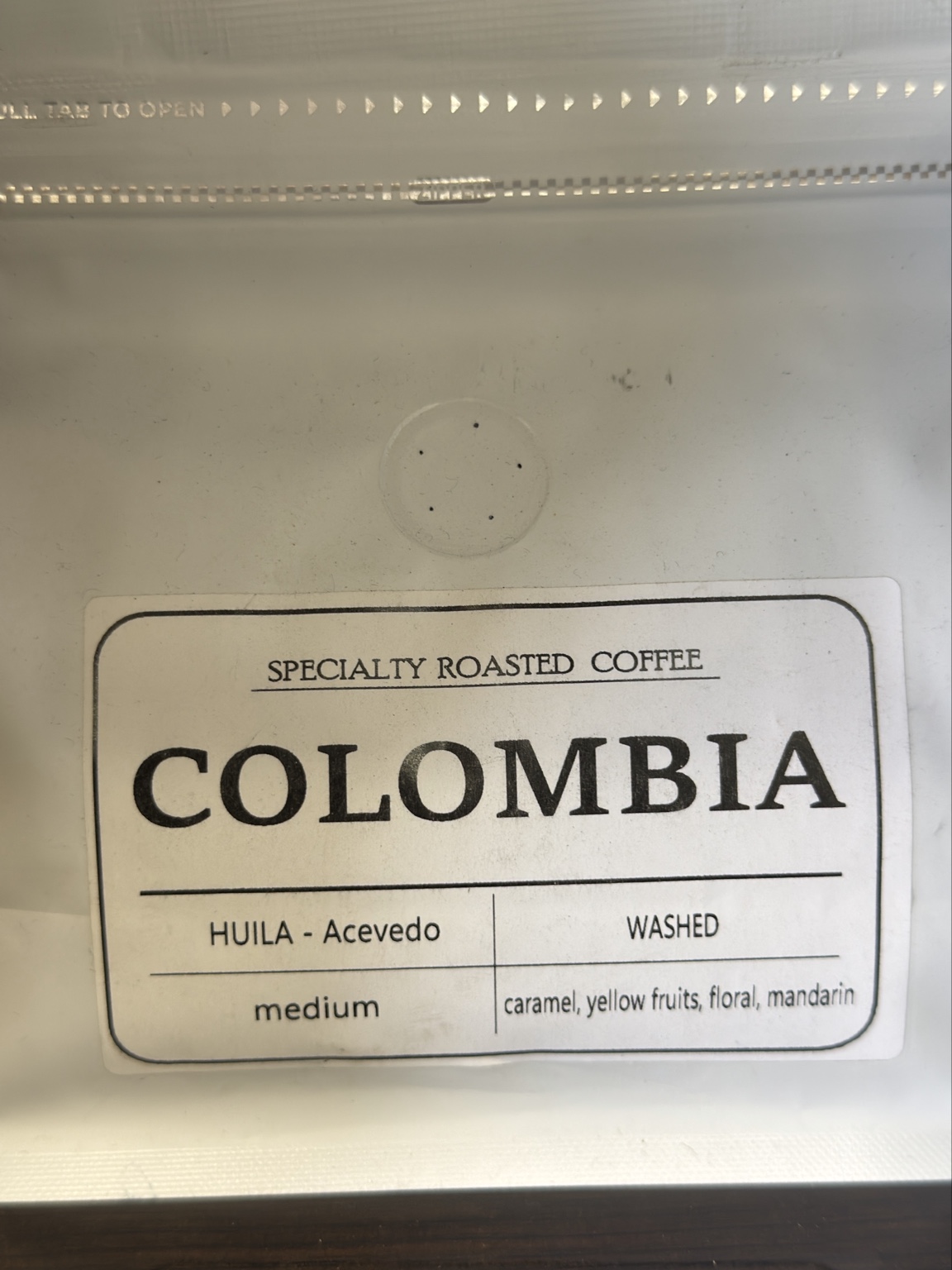 פולי קפה Colombia Huila Acevedo